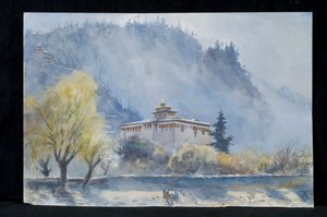 Paro Dzong, Bhoutan, 2013